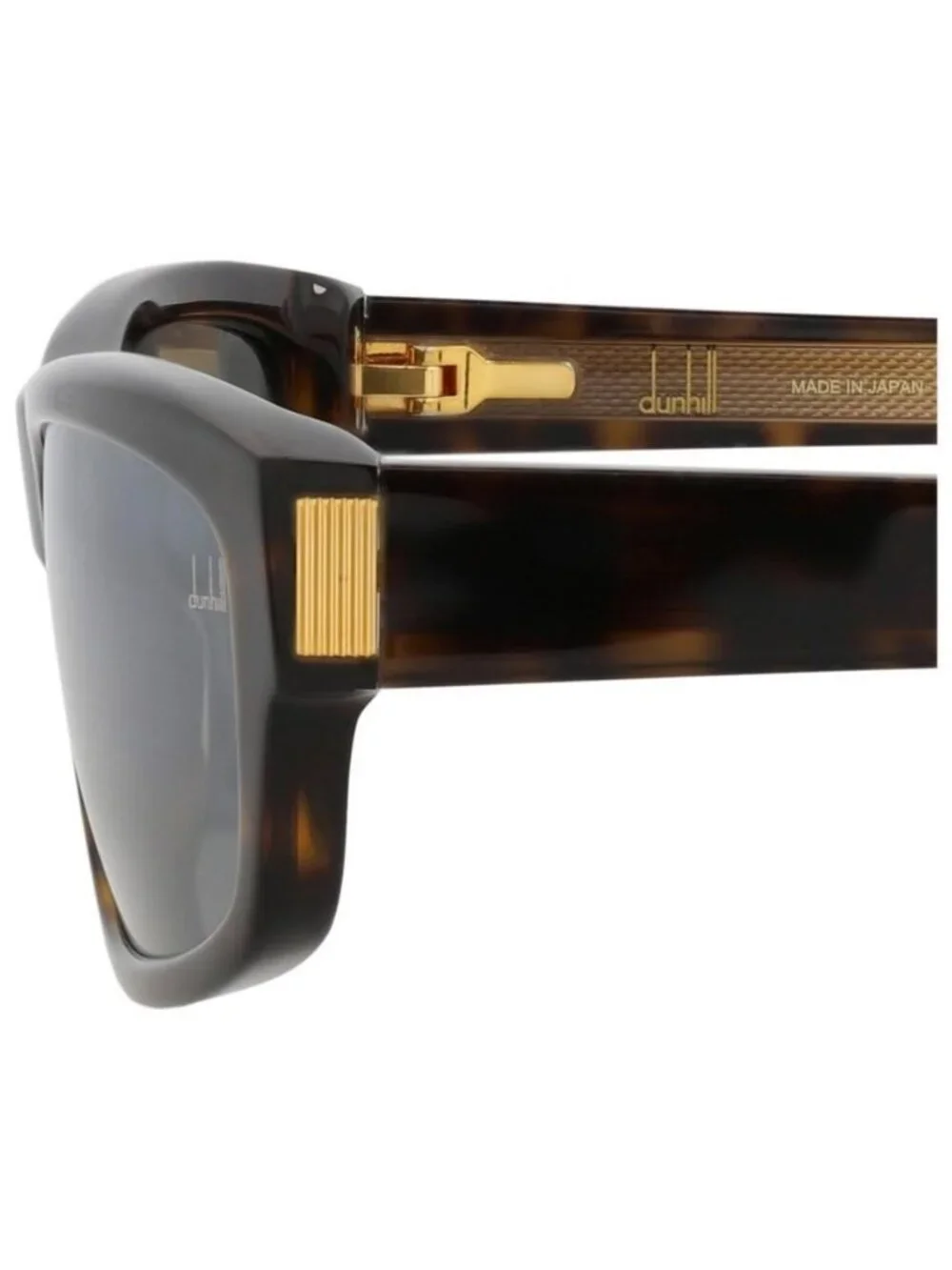 New Dunhill Mens Square/Rectangle Havana Havana Silver Fashion Designer Sunglass